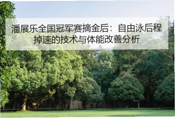 潘展乐如何通过提升划水效率实现后半程不掉速？